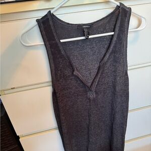 Forever 21 Gray Sleeveless Dress